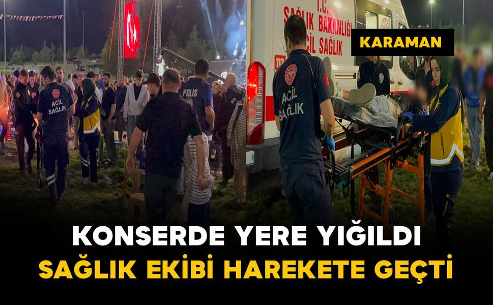 Türk Dünyası Şöleni'nde yere yığılan genç sağlık ekibini harekete geçirdi