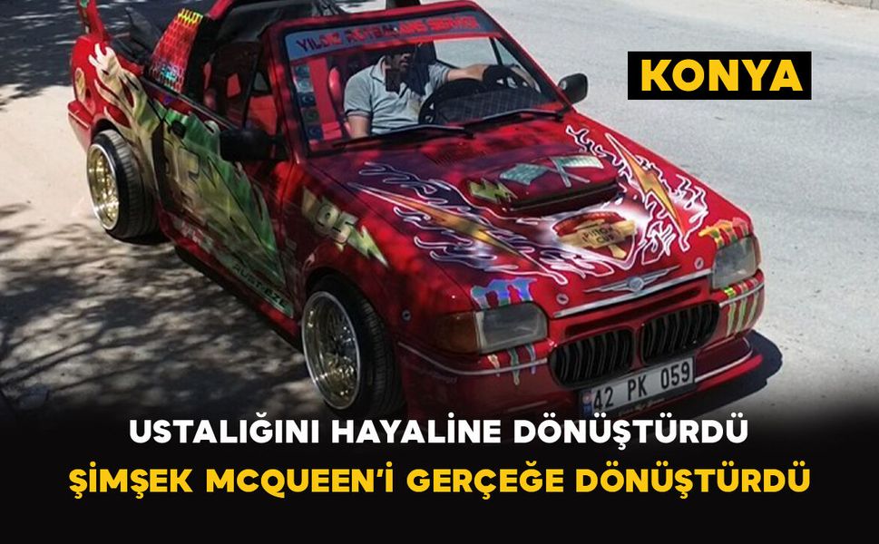 Ustalığını Hayaline Dönüştürdü: Şimşek McQueen’i Gerçeğe Dönüştürdü