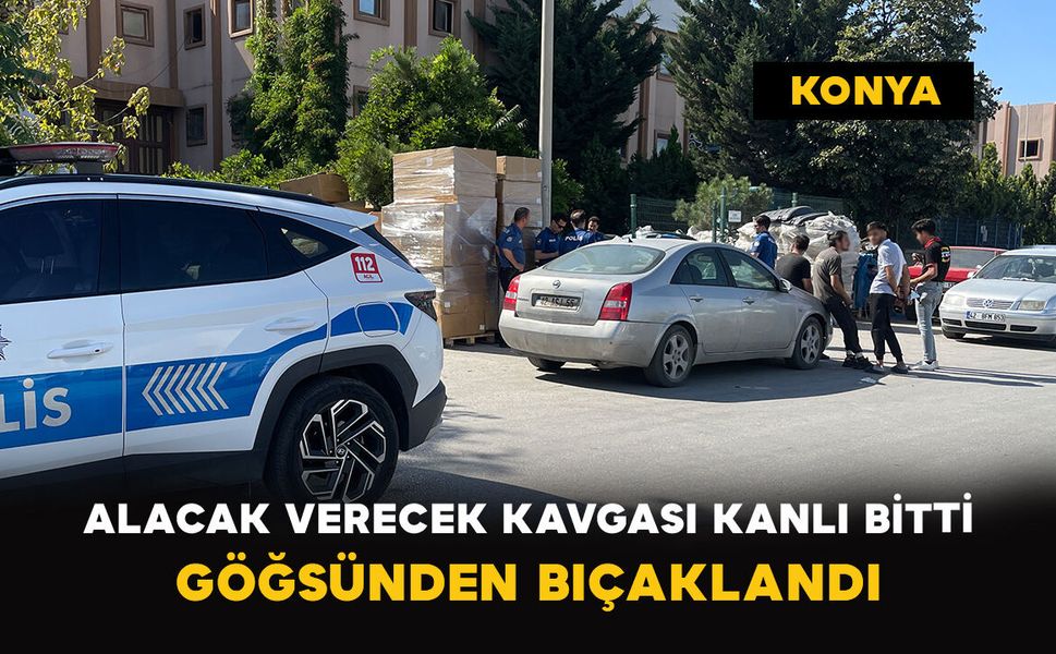Alacak Verecek Kavgası Kanlı Bitti: Göğsünden Bıçaklandı