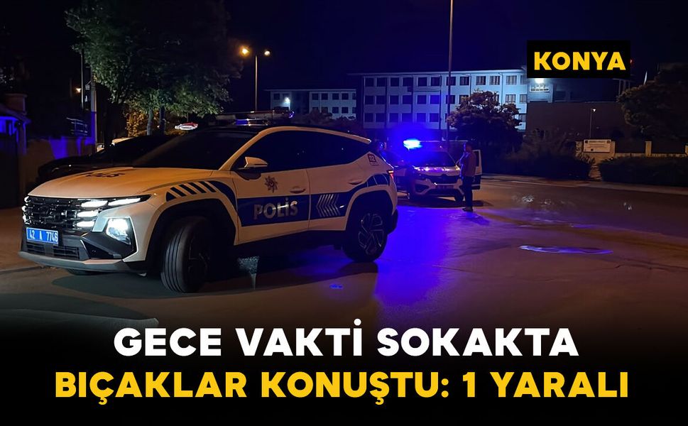 Cadde üzerindeki kavga kanlı bitti: 1 yaralı