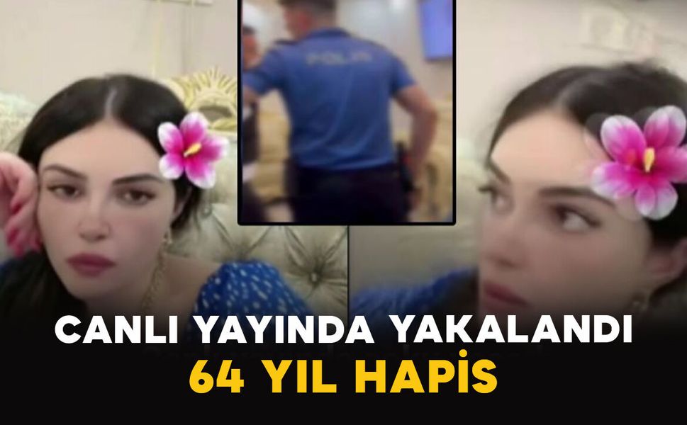 Canlı Yayında Yakalandı: 64 Yıl Hapis Cezası Vardı