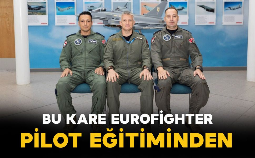 Türk pilotları Eurofighter uçuş eğitimlerine başladı