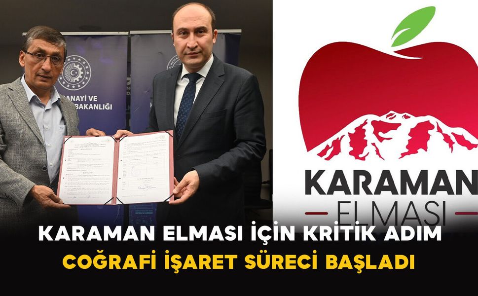 Karaman Elması İçin Kritik Adım: Coğrafi İşaret Süreci Başladı