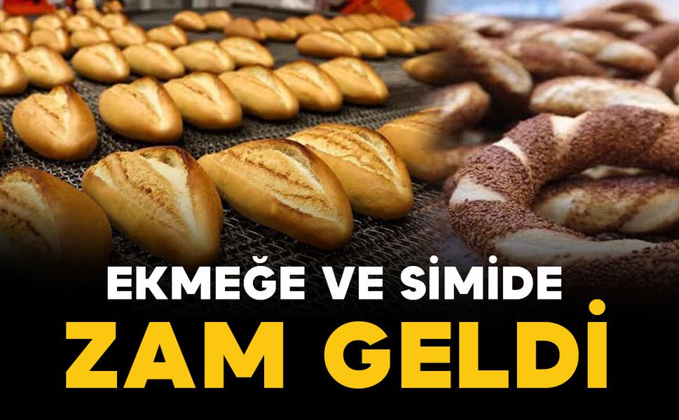 Karaman'da ekmek ve simit fiyatlarına zam geldi: 1 Ekim'de yürürlüğe giriyor