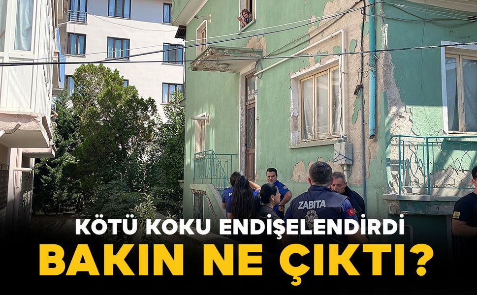 Kötü koku' ihbarı ekipleri alarma geçirdi, gerçek bambaşka çıktı
