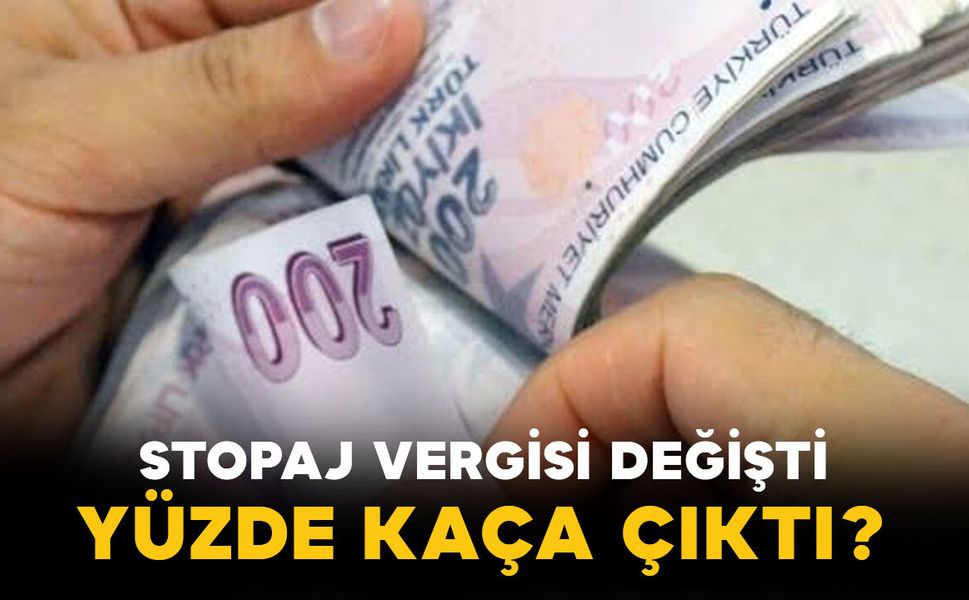 Para Piyasası Fonlarında Vergi Değişti: Stopaj Yüzde 10’a Yükseltildi