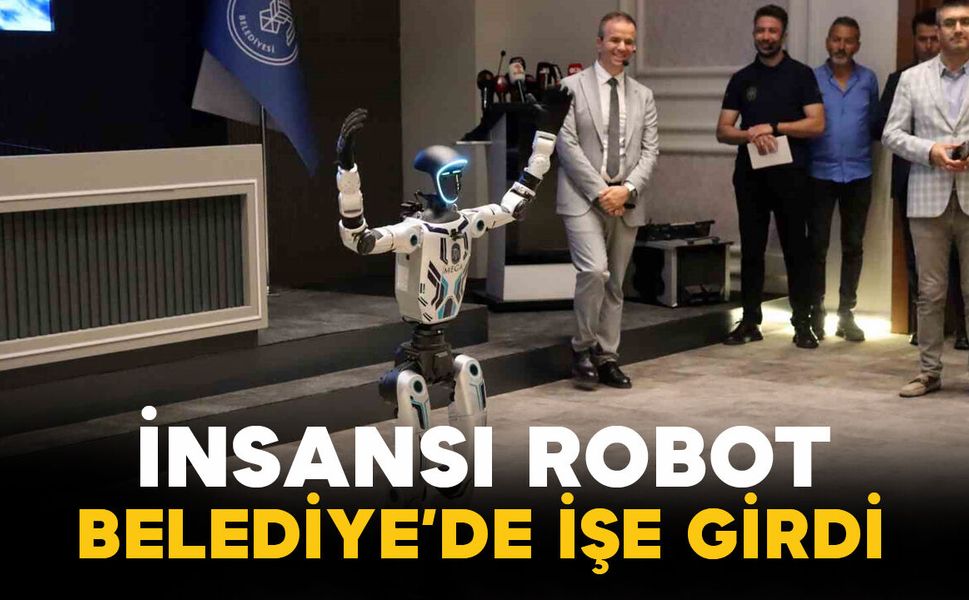 Türkiye’de Belediyede İnsansı Robot Dönemi: “MEGA” Göreve Başladı