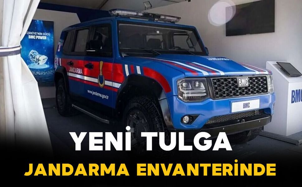 Türkiye’nin yerli zırhlı SUV’u TULGA Jandarma envanterinde