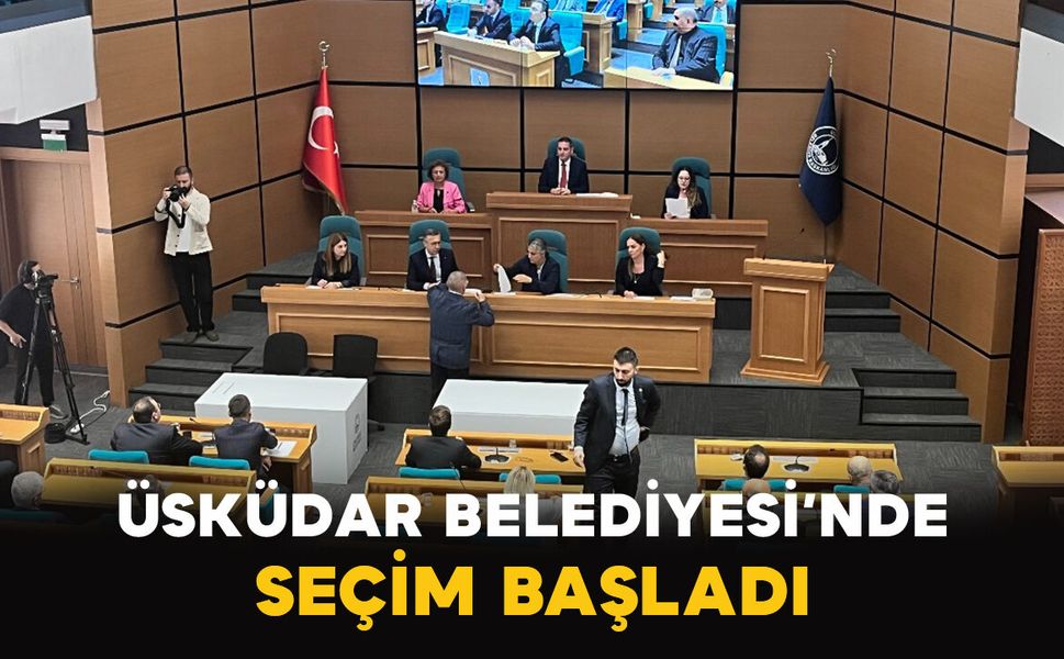 Üsküdar Belediyesi’nde Seçim Başladı