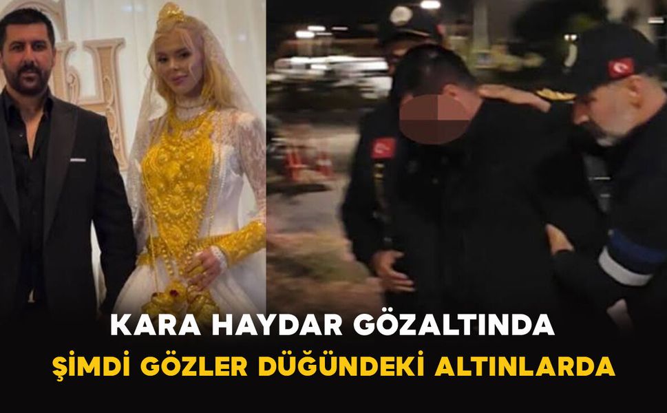 Vanlı Kara Haydar Düğünden Sonra Gözaltına Alındı