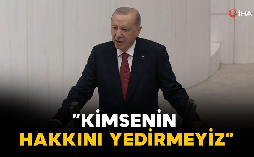 Cumhurbaşkanı Erdoğan'dan 'fon' açıklaması: ''Kimsenin hakkını yedirmeyiz''