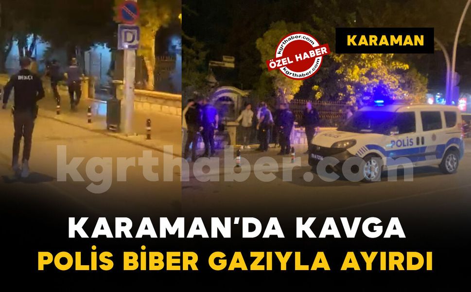 İsmet Paşa Caddesi'nde hareketli dakikalar: Biber gazıyla müdahale edildi