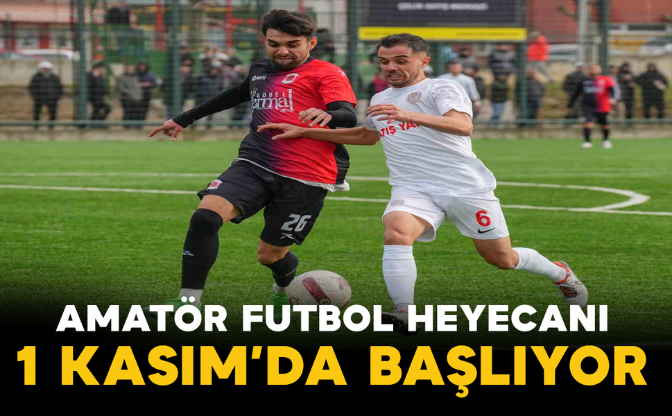 Karaman’da Amatör Futbol Heyecanı 1 Kasım’da Başlıyor