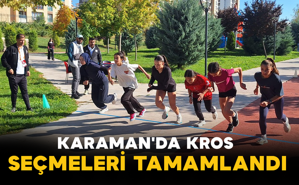 Karaman'da Kros Seçmeleri Tamamlandı