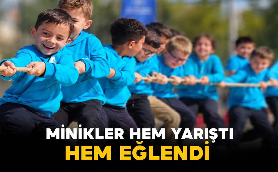 Minikler Hem Yarıştı Hem Eğlendi