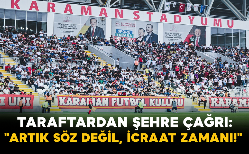 Taraftardan Şehre Çağrı: "Artık Söz Değil, İcraat Zamanı!"