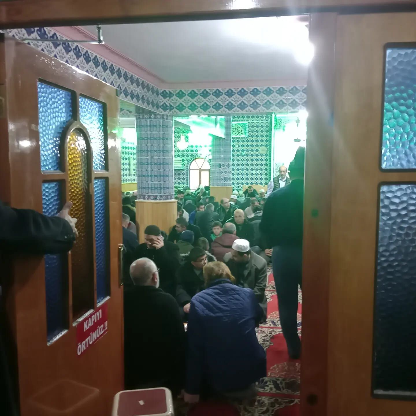 Buluşmada Camiye Sığmadılar1