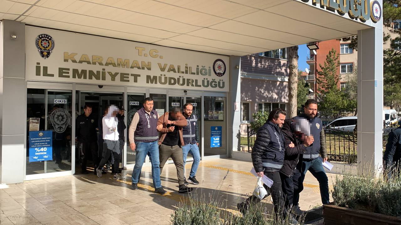 Karamanda Aranan 8 Sahis Yakalandi2