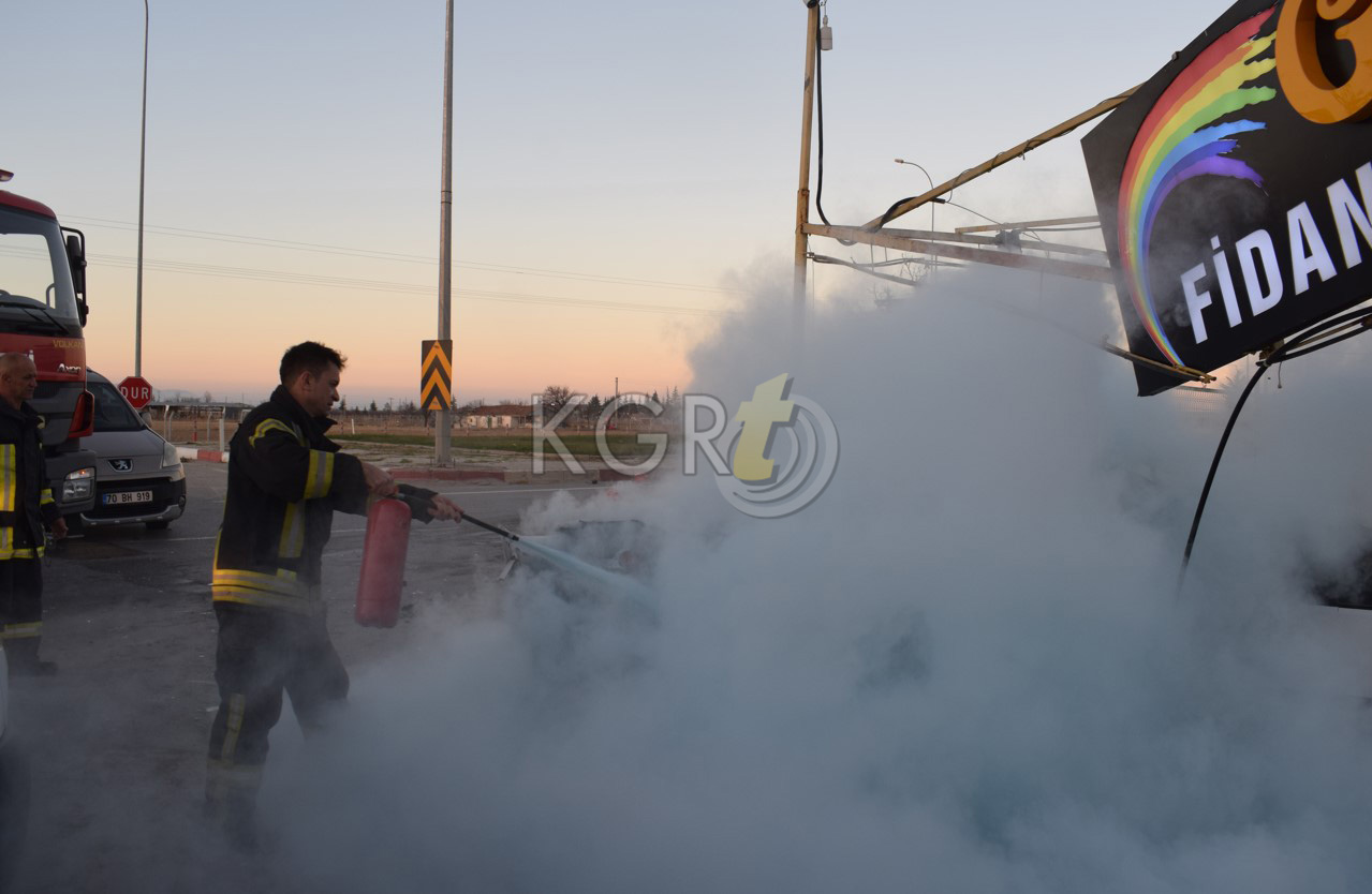 Karaman'da Can Pazarı Otomobil Fidanlığa Girdi7