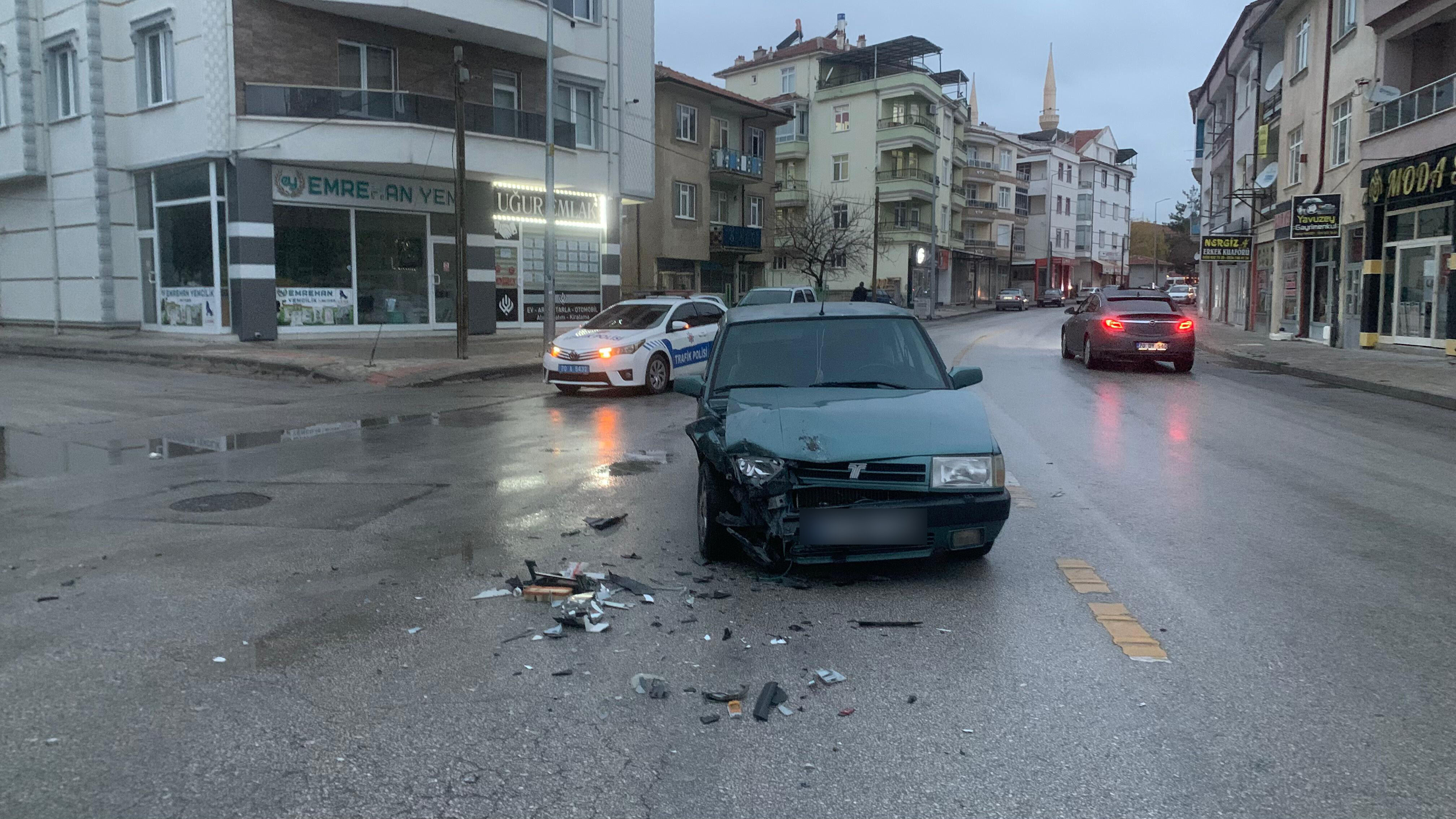 Karamanda Catal Yolda Kaza4
