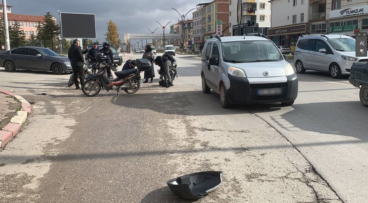 Karaman’da Moto Kurye Kazasında Ortalık Karıştı1