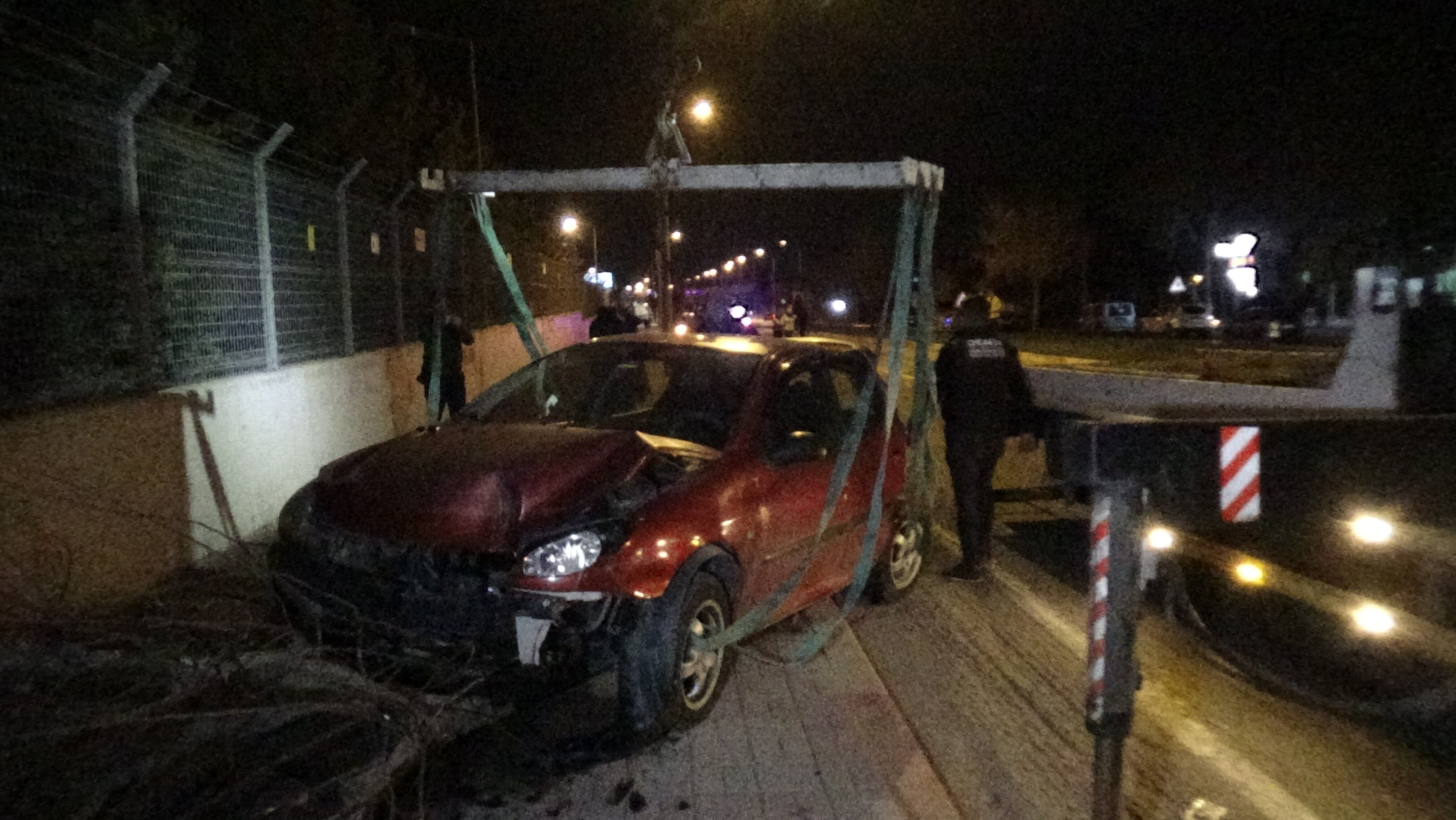 Karamanda Otogar Yolunda Kaza 4 Yarali2