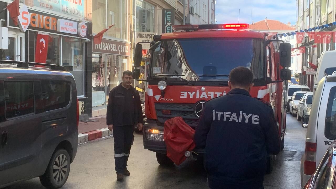 Karaman'da Soba Dumanı Paniği2