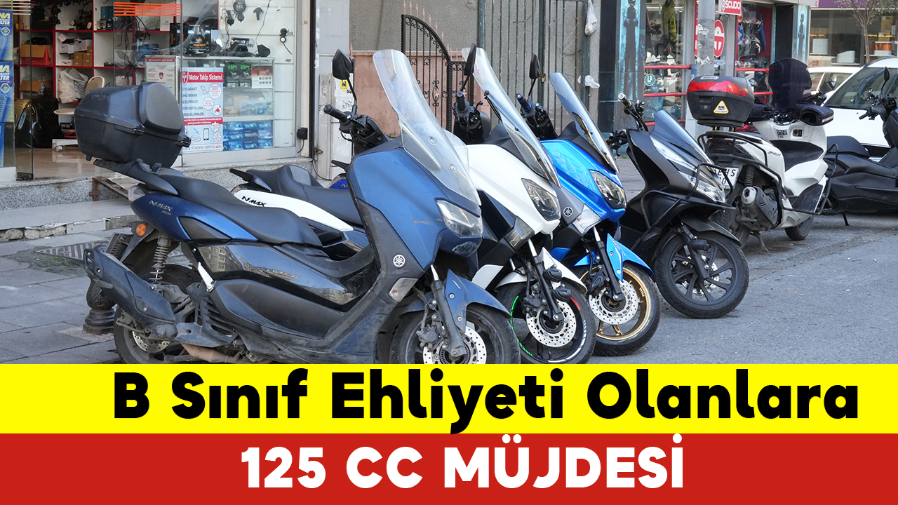 B Sınıf Ehliyeti Olanlara 125 CC Müjdesi: B Ehliyet 125 Cc Resmi Gazete ...