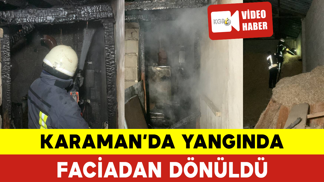 Kalorifer Kazanında Çıkan Yangın Korkuttu