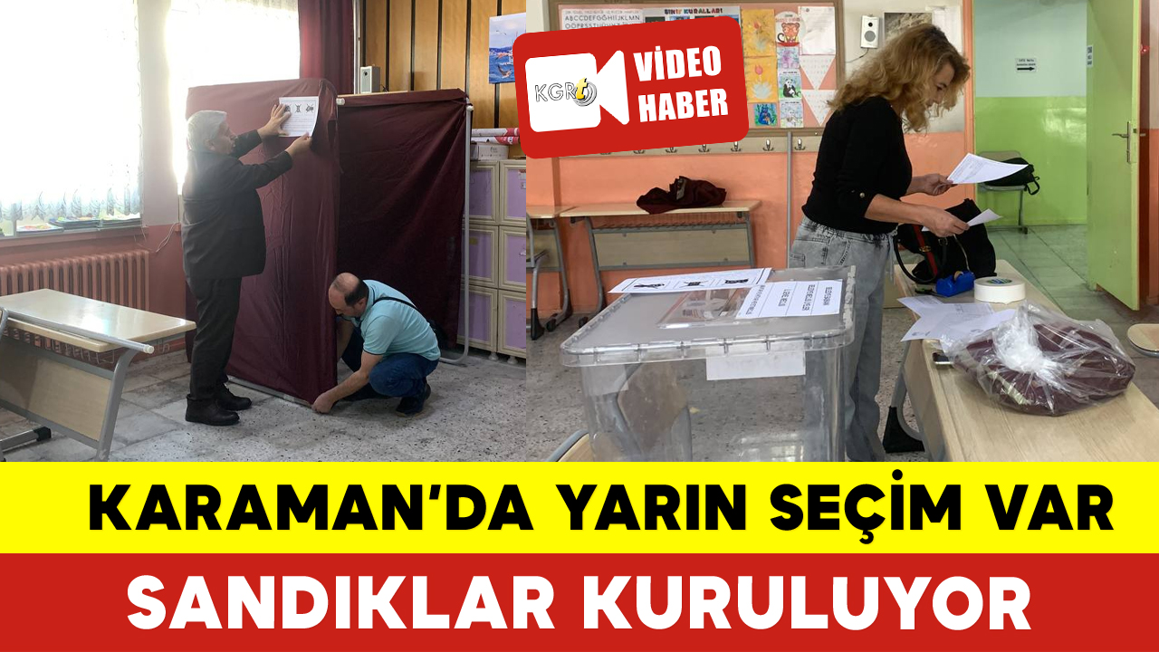 31 Mart 2024 Seçimleri Öncesi Sandıklar Kuruluyor