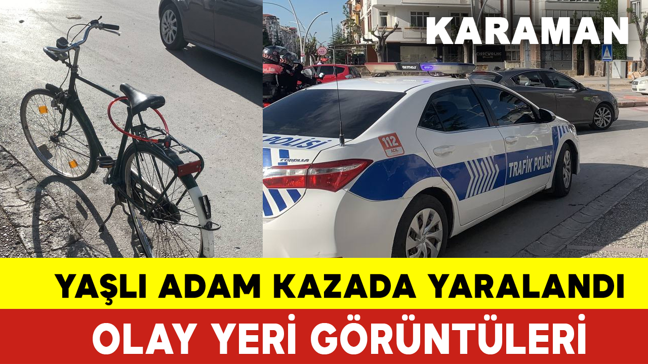 Yaşlı Adam Kazada Yaralandı