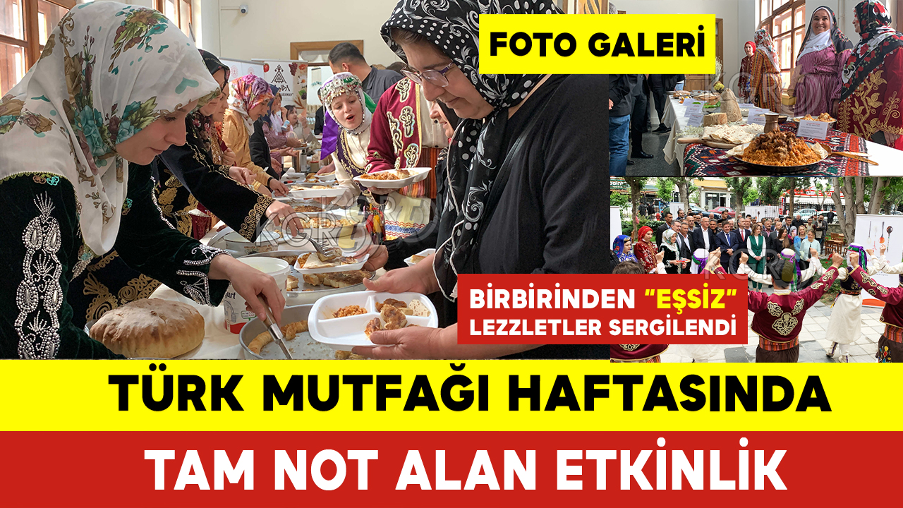 Karaman’da ‘Türk Mutfağı Haftası’ Coşkuyla Kutlandı: Foto Galeri