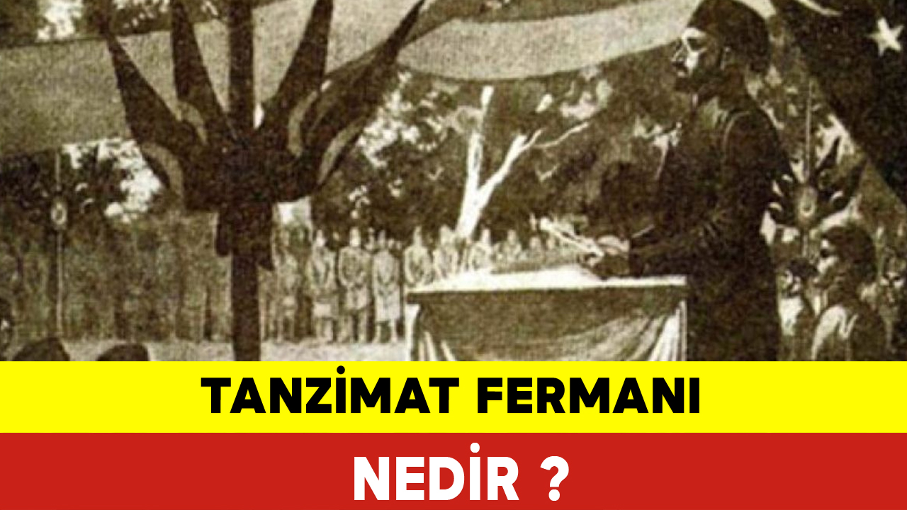 Tanzimat Fermani Nedir