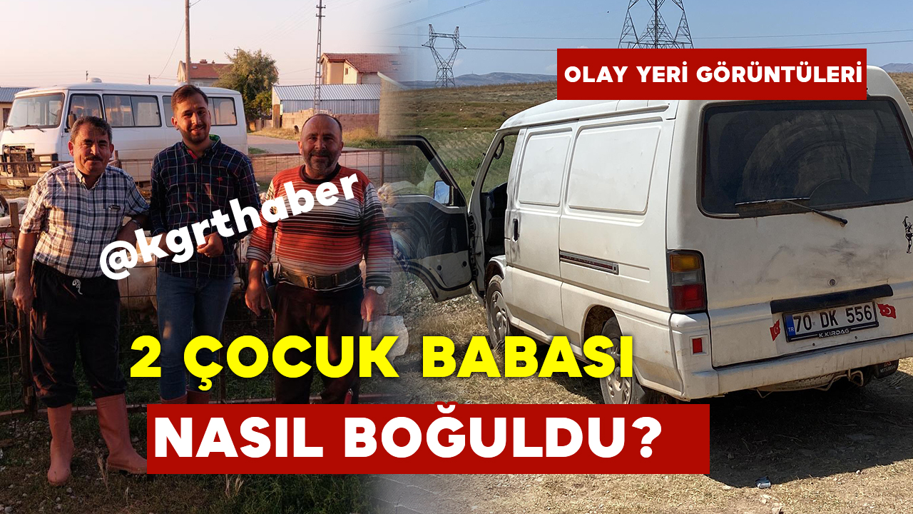 2 Çocuk Babası Sürücünün Olay Yeri Görüntüleri