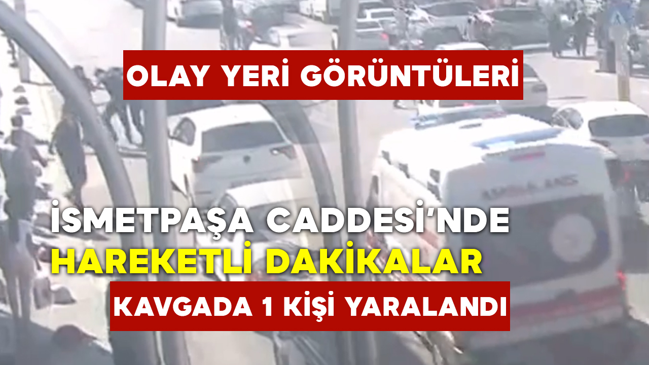 Cadde Ortasına Birbirlerine Girdiler