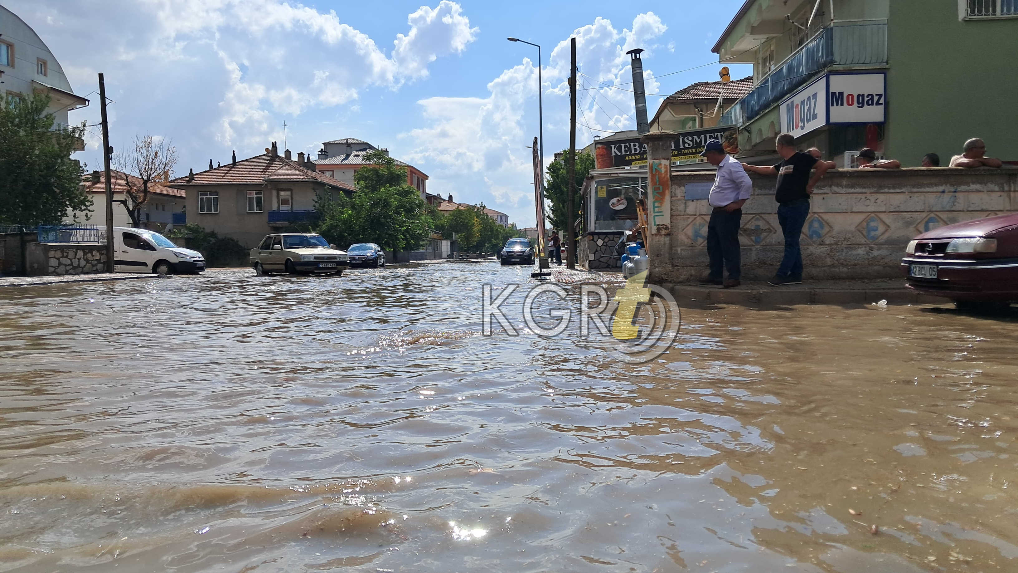 Sağanak Sonrası Mara Yolunu Su Bastı5