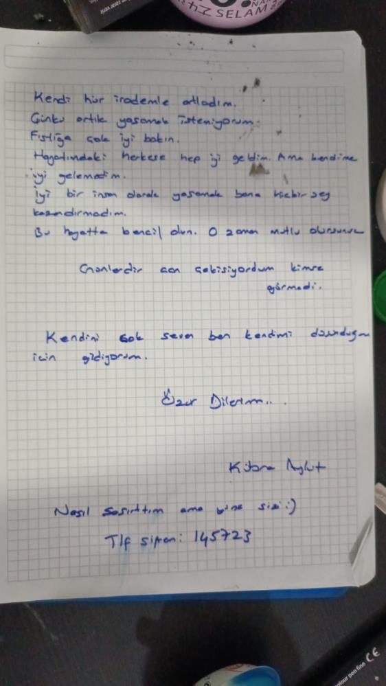 Kubra Aykutun Son Mektubu Ortaya Cikti1