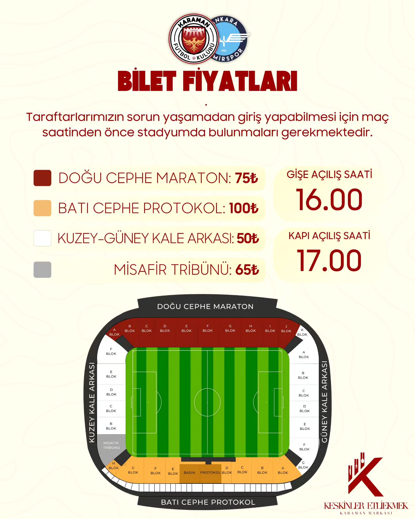 Karaman Fk Ankara Demirspor Maci Bilet Fiyatlari1