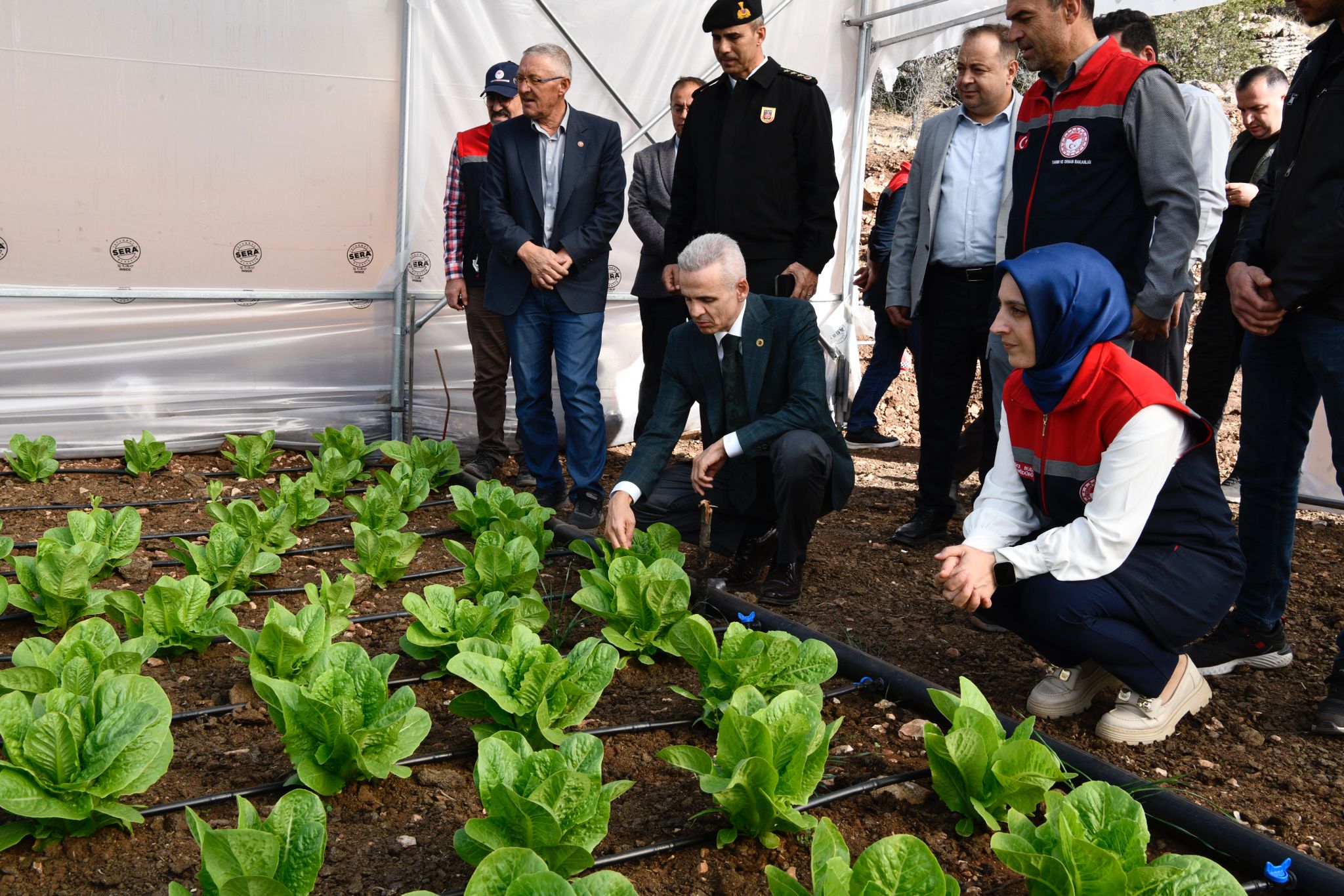 Karaman Valisi Cicekliden Koylere Cikarma6