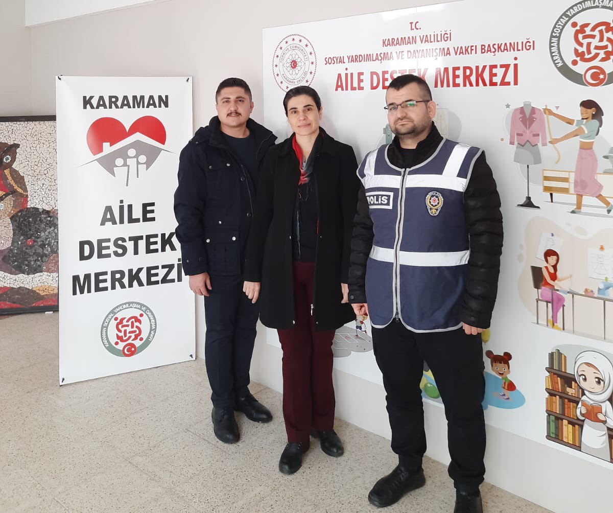 Karaman Emniyetinden Aile Destek Merkezi Kursiyerlerine Egitim5