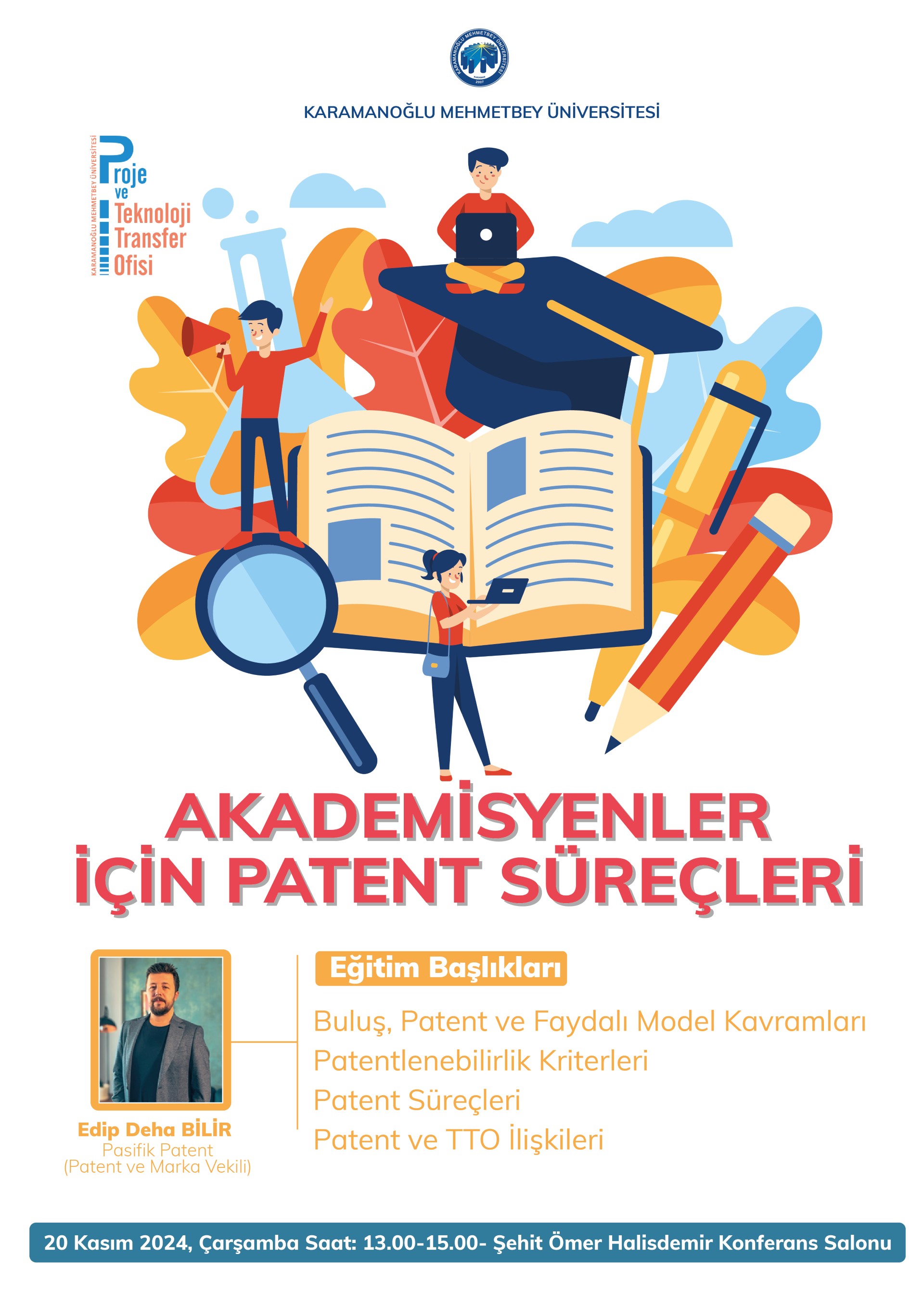 Kmude Akademisyenler Icin Patent Surecleri Egitimi Duzenleniyor1