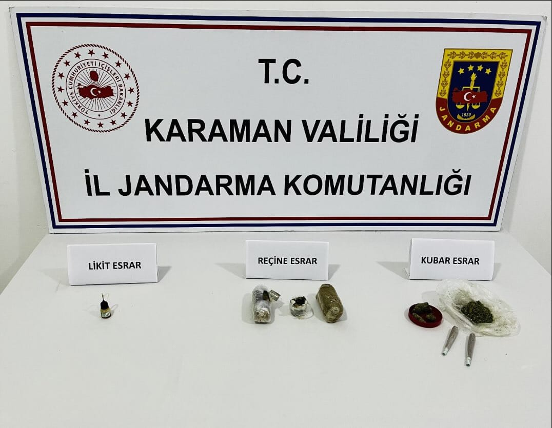 Karamanda Jandarma Tarafindan 16 Supheli Yakalandi 6 Kisi Tutuklandi (8)