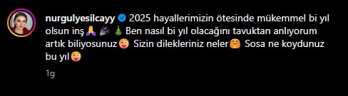 Nurgul Yesilcayin Gundem Olan Yilbasi Paylasimi (2)