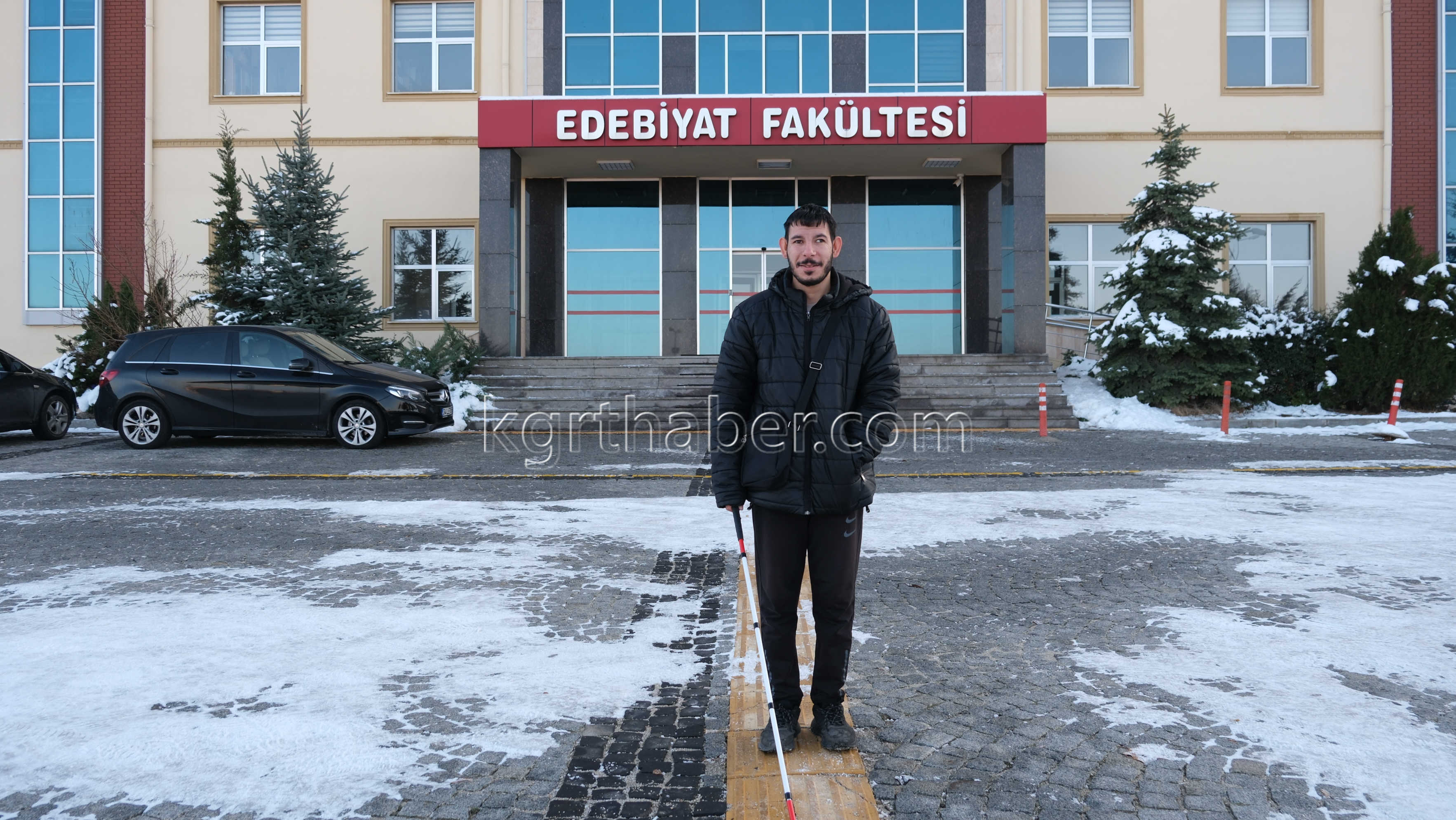 Yüzde 91 Görme Engelli Ahmet Azmiyle Herkese Örnek Oluyor1