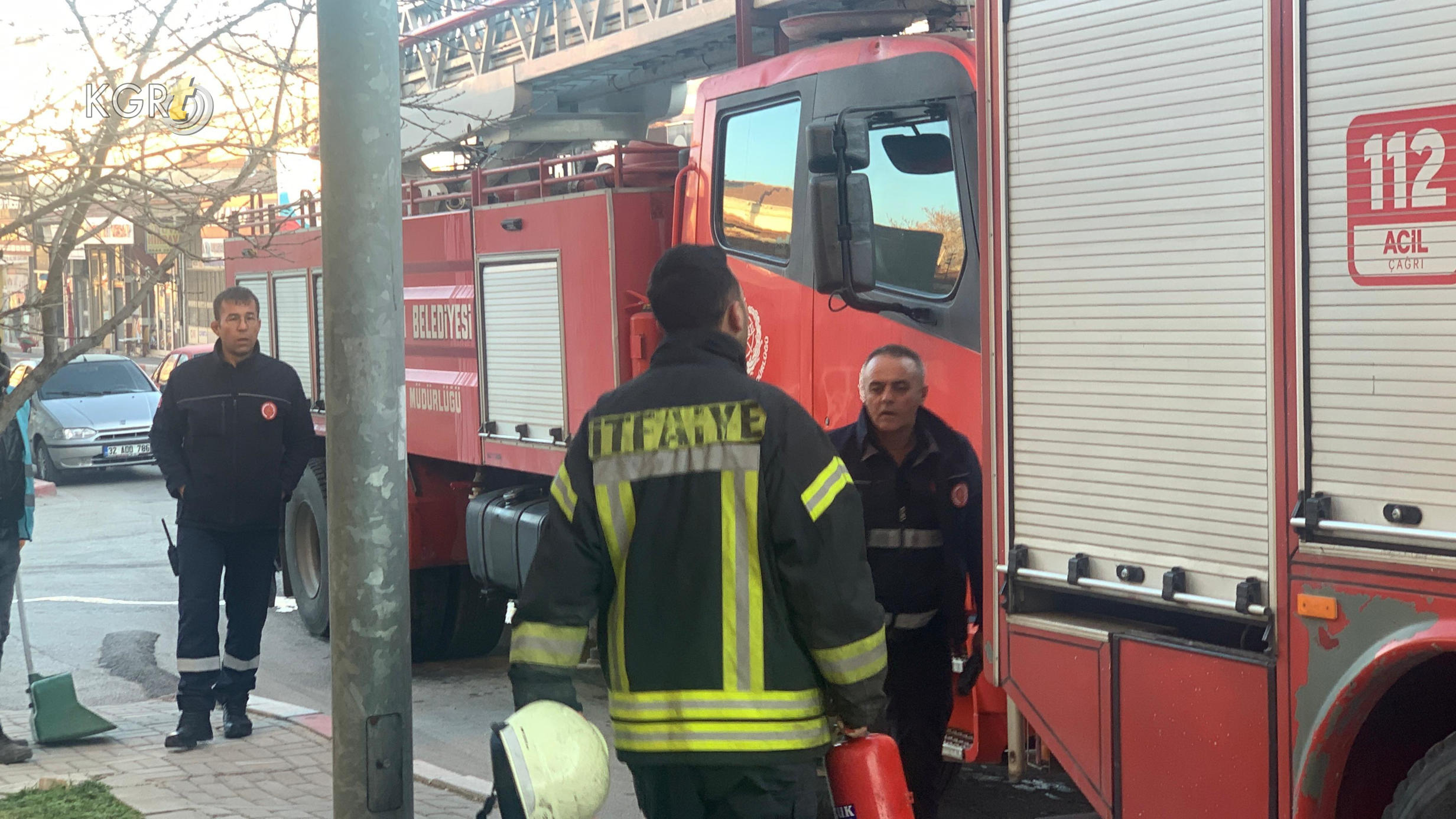 Karaman Belediyesinde Cikan Kucuk Capli Yangin Ekipleri Harekete Gecirdi1