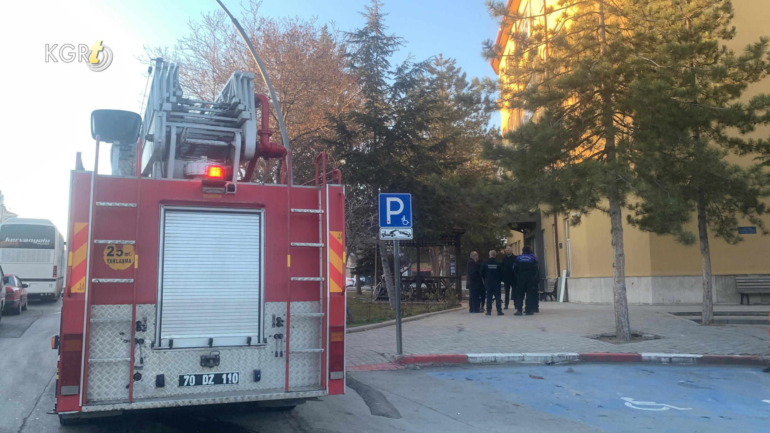 Karaman Belediyesinde Cikan Kucuk Capli Yangin Ekipleri Harekete Gecirdi3