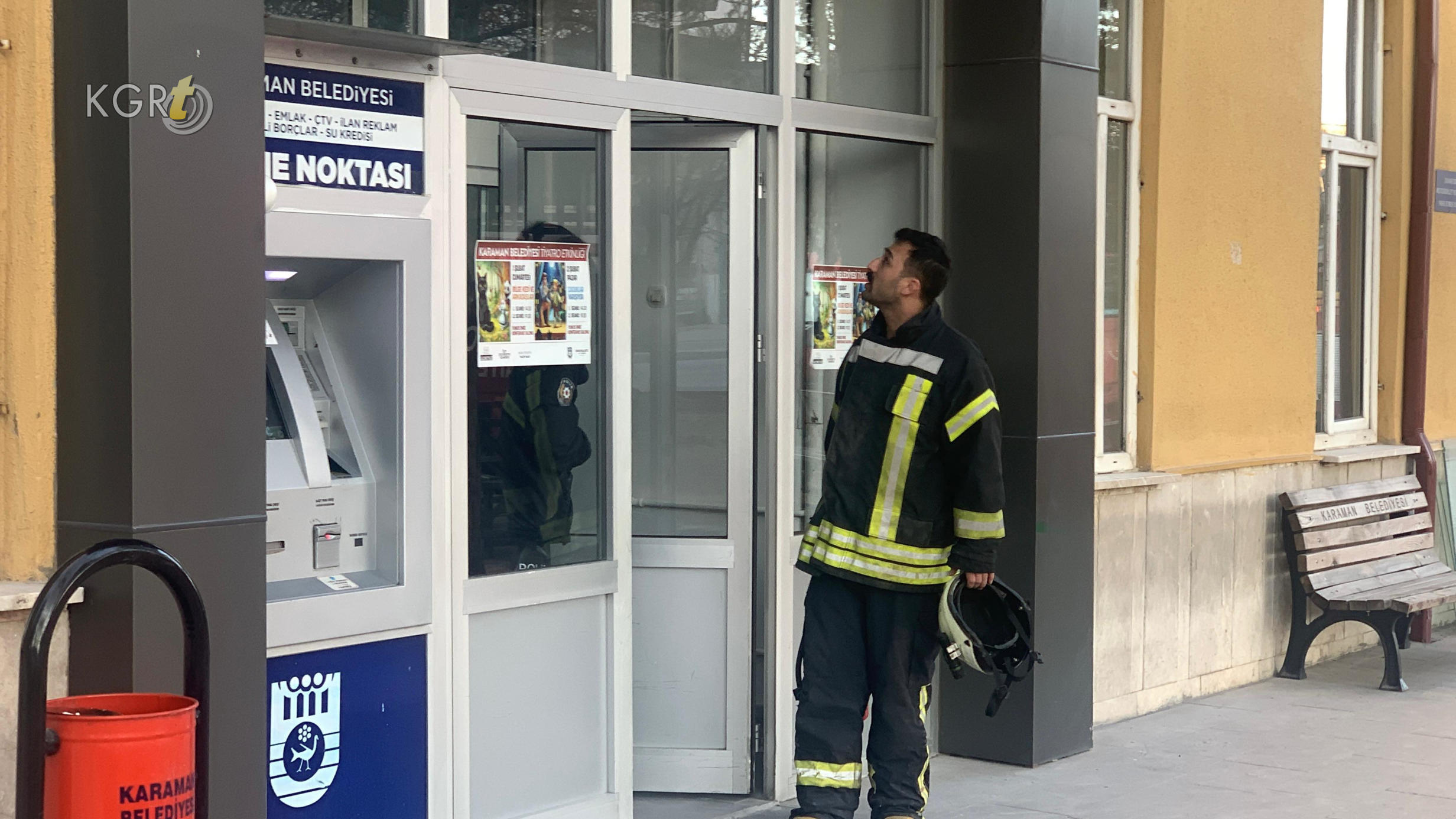 Karaman Belediyesinde Cikan Kucuk Capli Yangin Ekipleri Harekete Gecirdi5