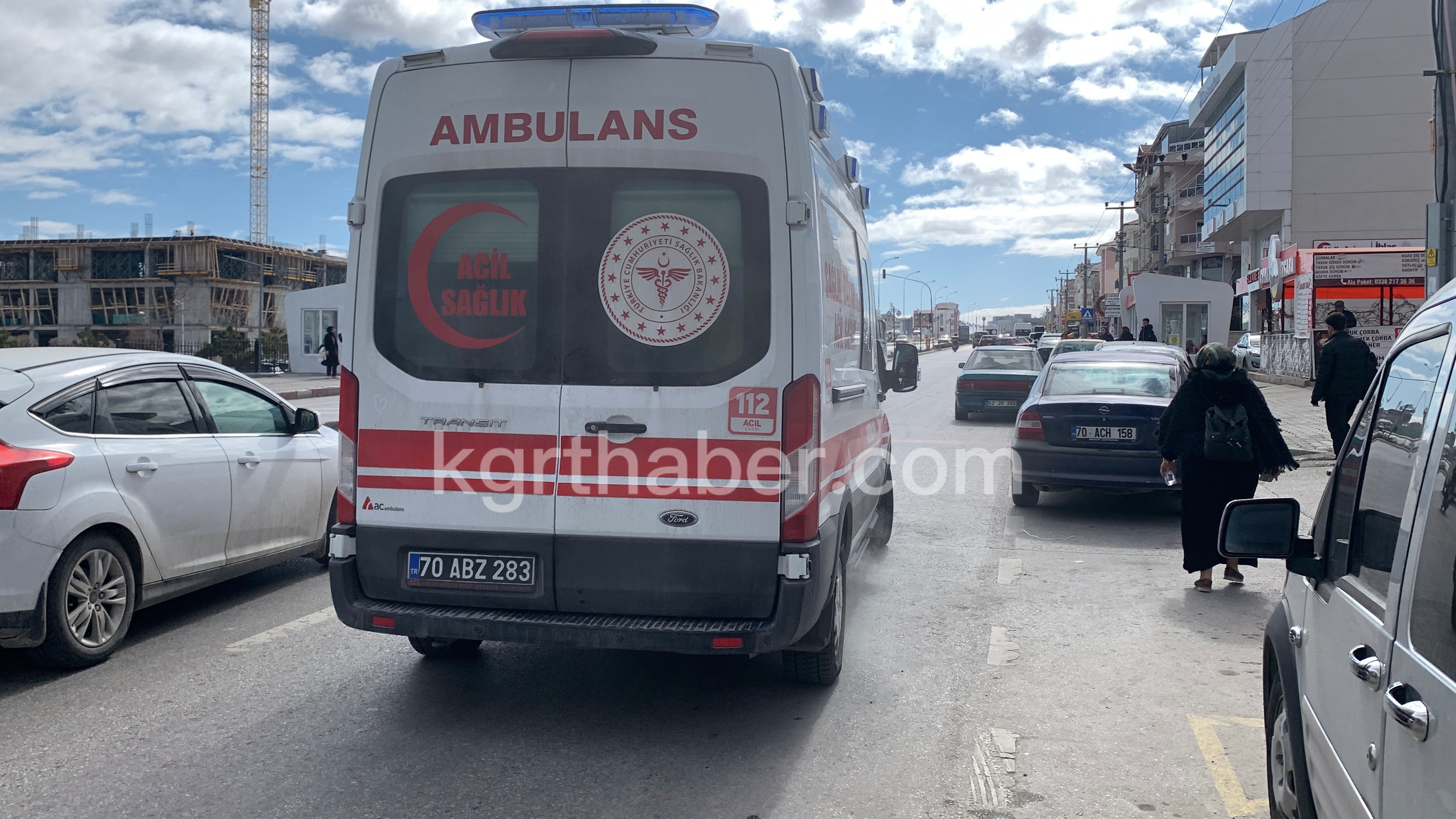 Karaman’da otomobilin çarptığı 9 yaşındaki çocuk yaralandı