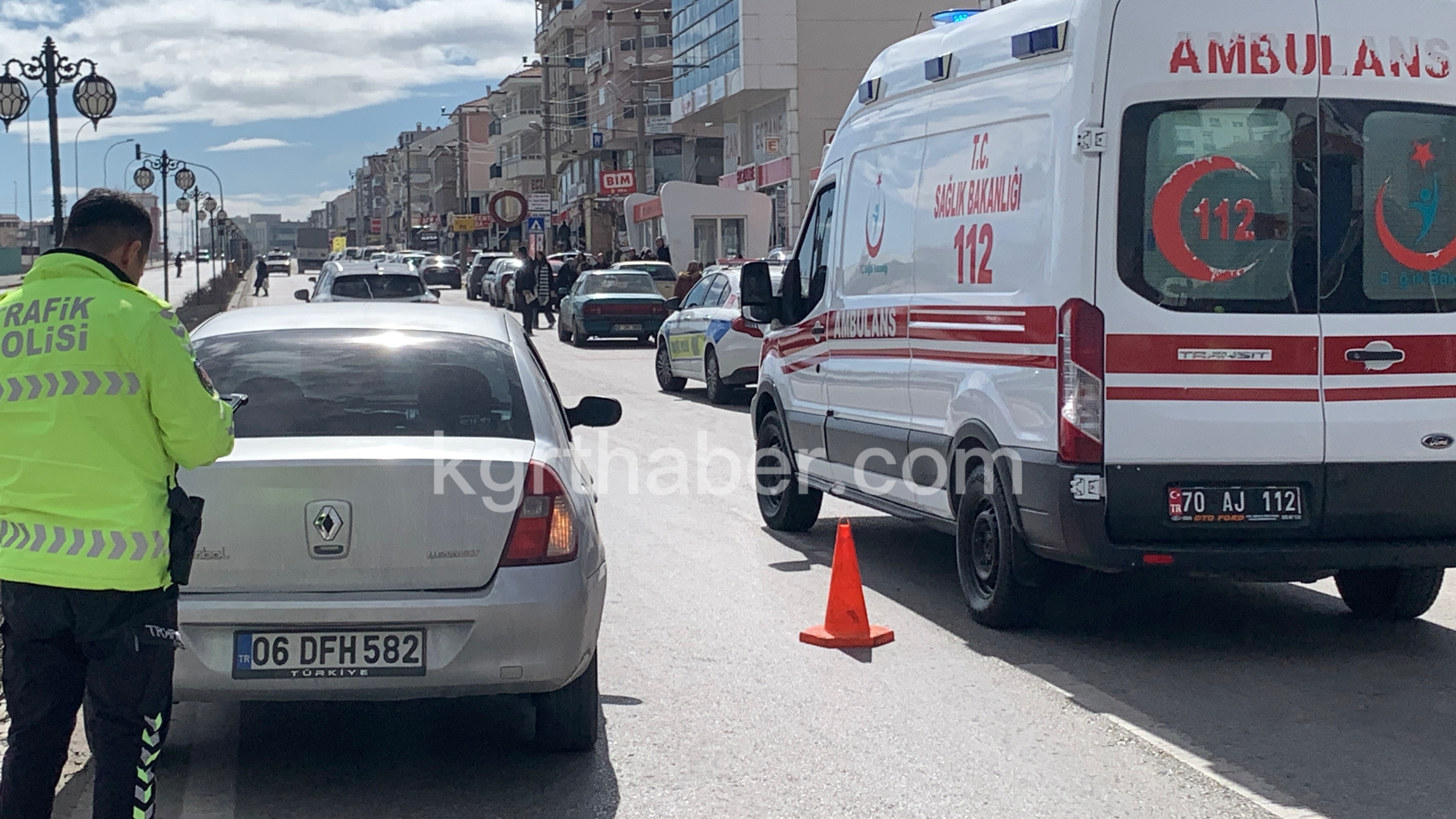 Karaman’da otomobilin çarptığı 9 yaşındaki çocuk yaralandı-2