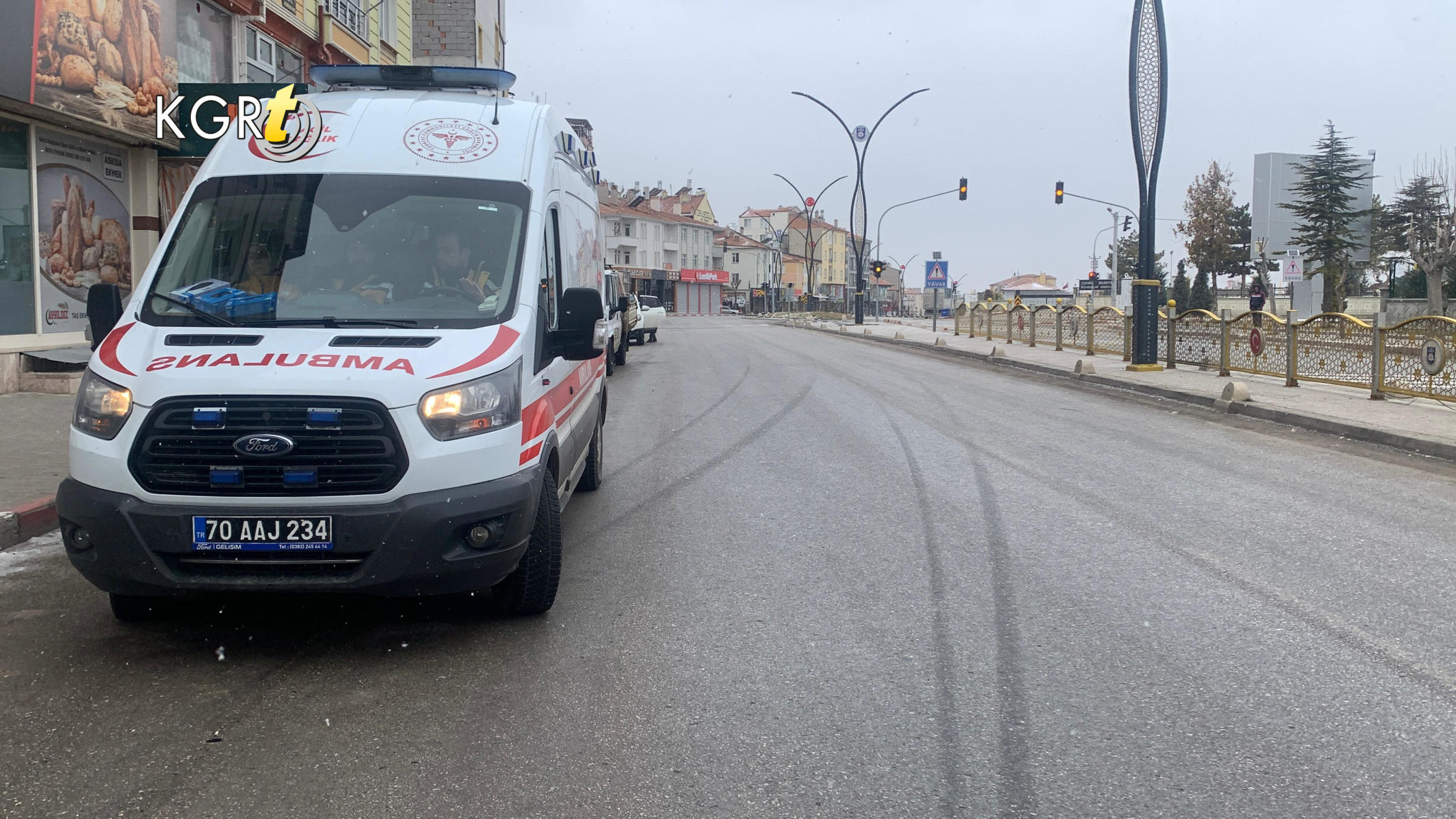 Karamanda Gizli Buzlanma Kazaya Yol Acti 1 Yarali1